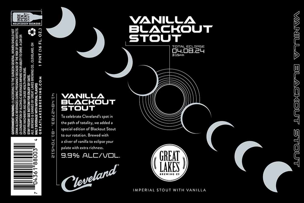 great lakes brewing co vanilla blackout stout solar eclipse