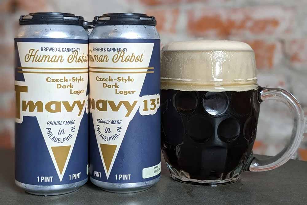 human robot tmave 13 dark lager 