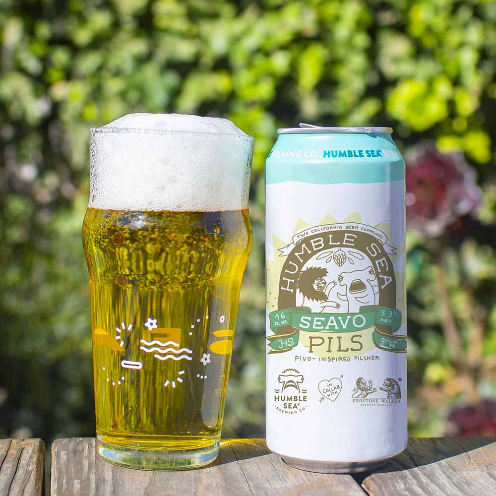 humble sea brewing company x firestone walker brewing company seavo pils