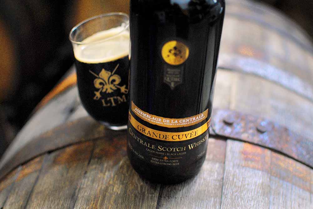 les trois moiusquertaires centrale scotch whisky dark lager