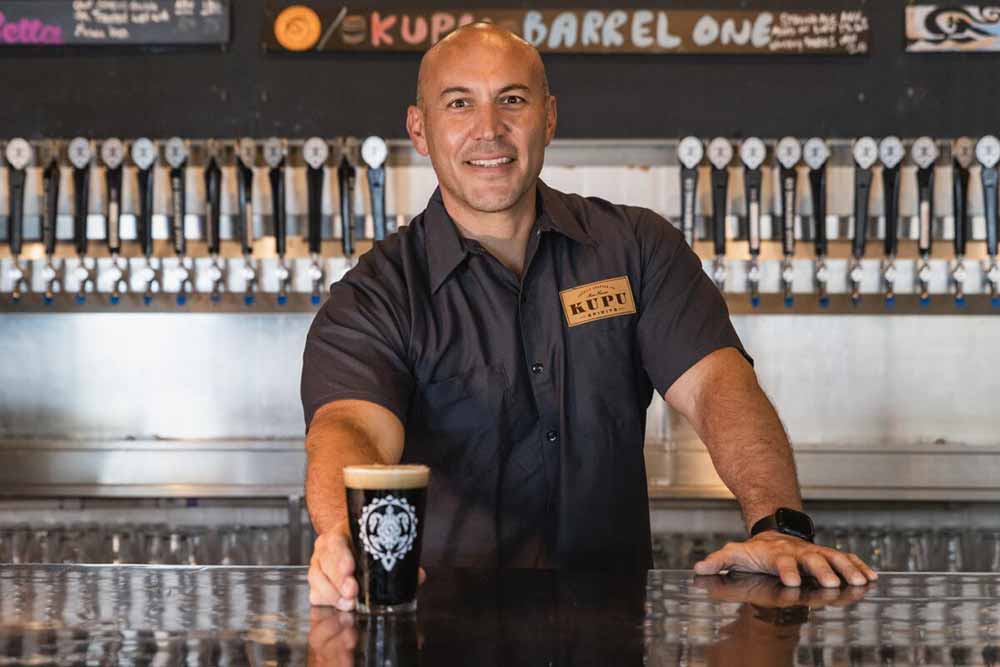 maui brewing company ceo and co-founder garrett marrero