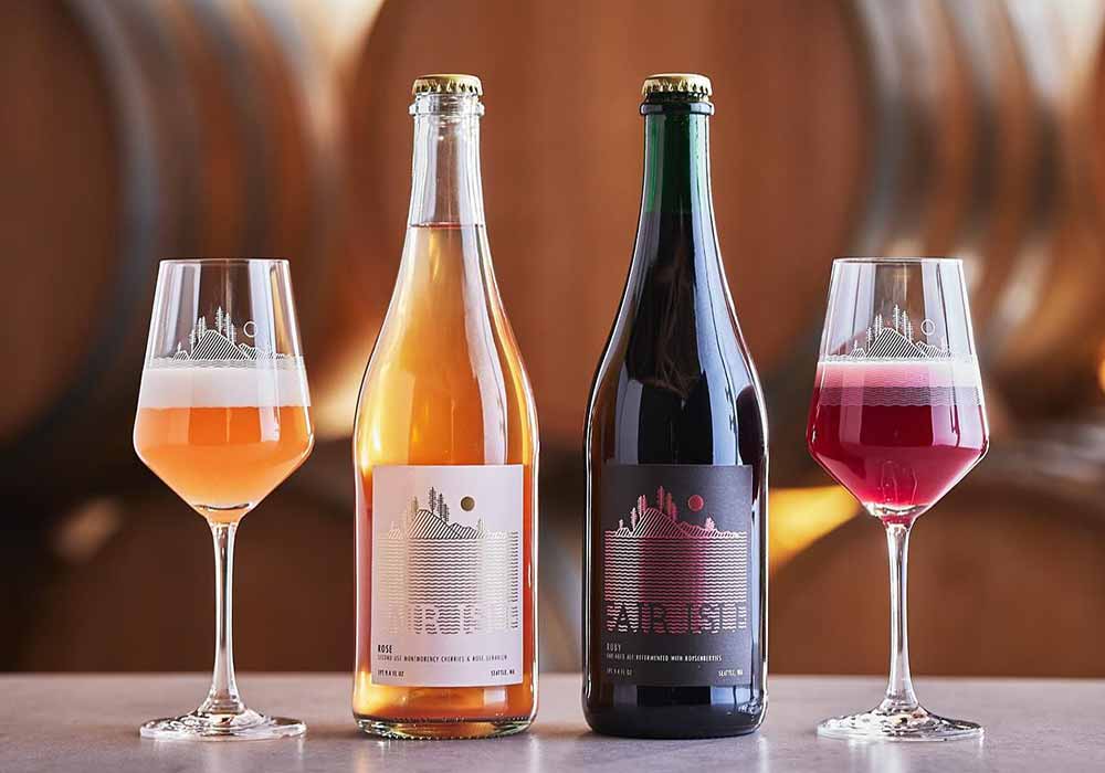 fair isle brewing rose farmhouse ale