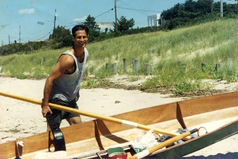 dogfish head co-fonder sam calagione rowing 1997