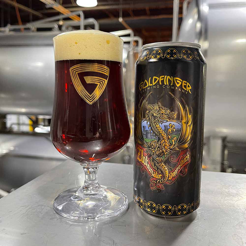 goldfinger brewing company zlotonator doppelbock 