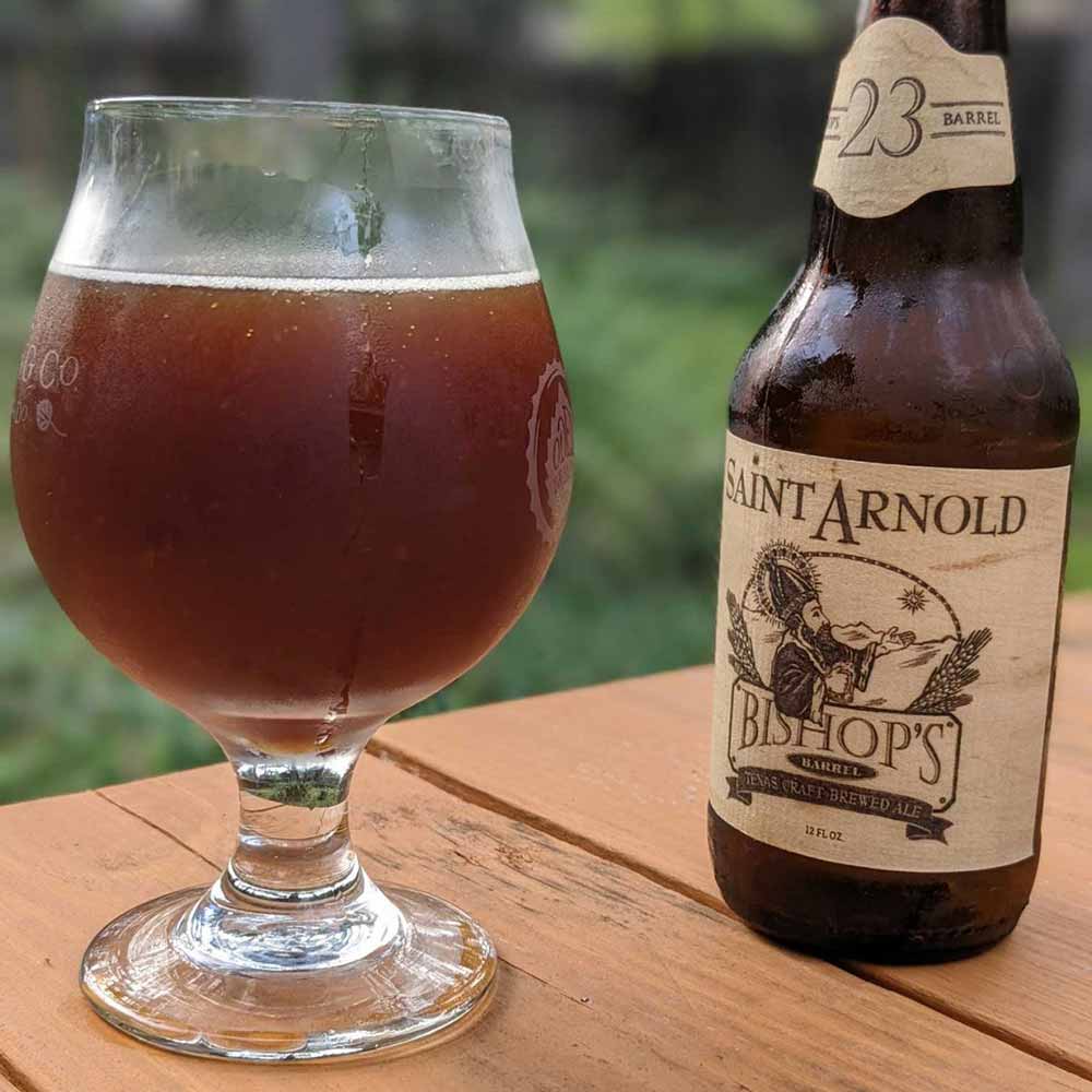 saint arnold brewing company bishop's barrel no. 23 doppelbock