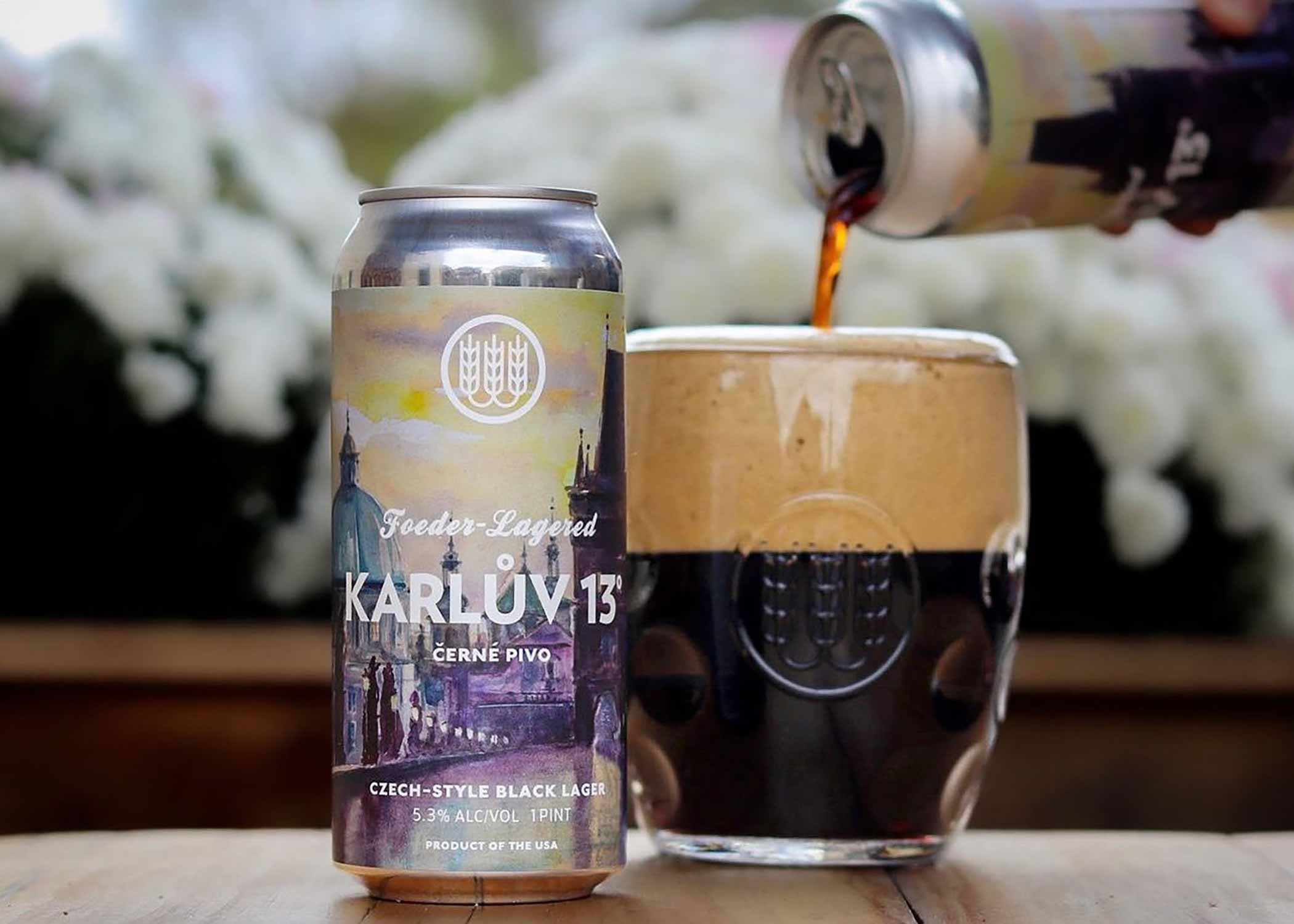 schilling beer co foeder inspired karluv 13 czech dark lager