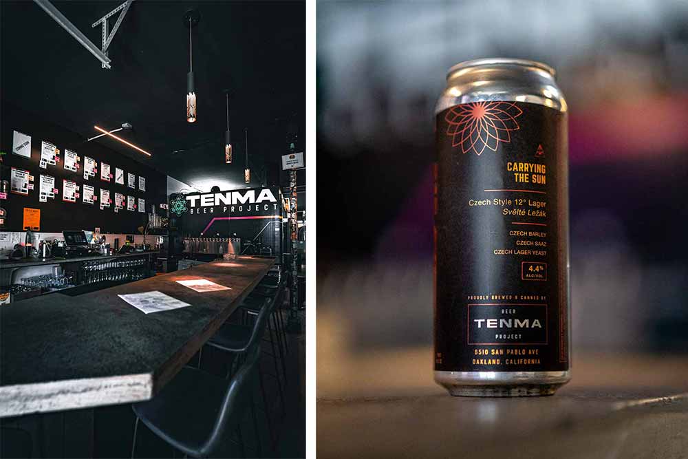 tenma beer project carrying the sun czech-style pilsner