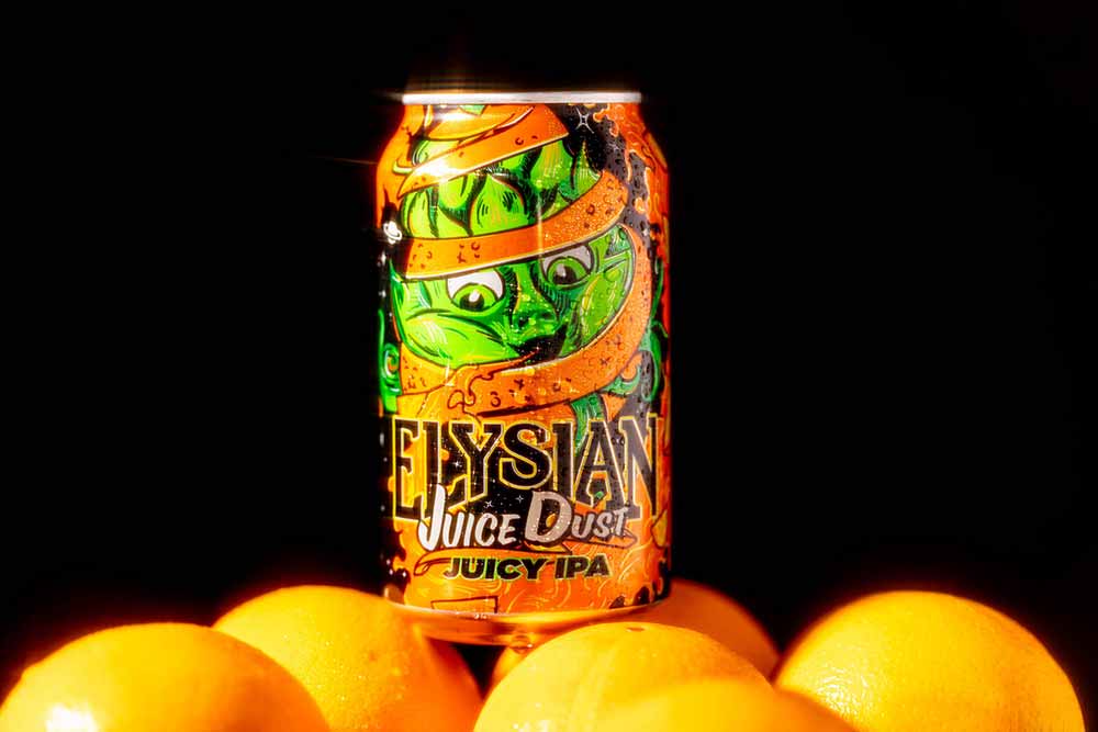 elysian brewing juice dust juicy ipa