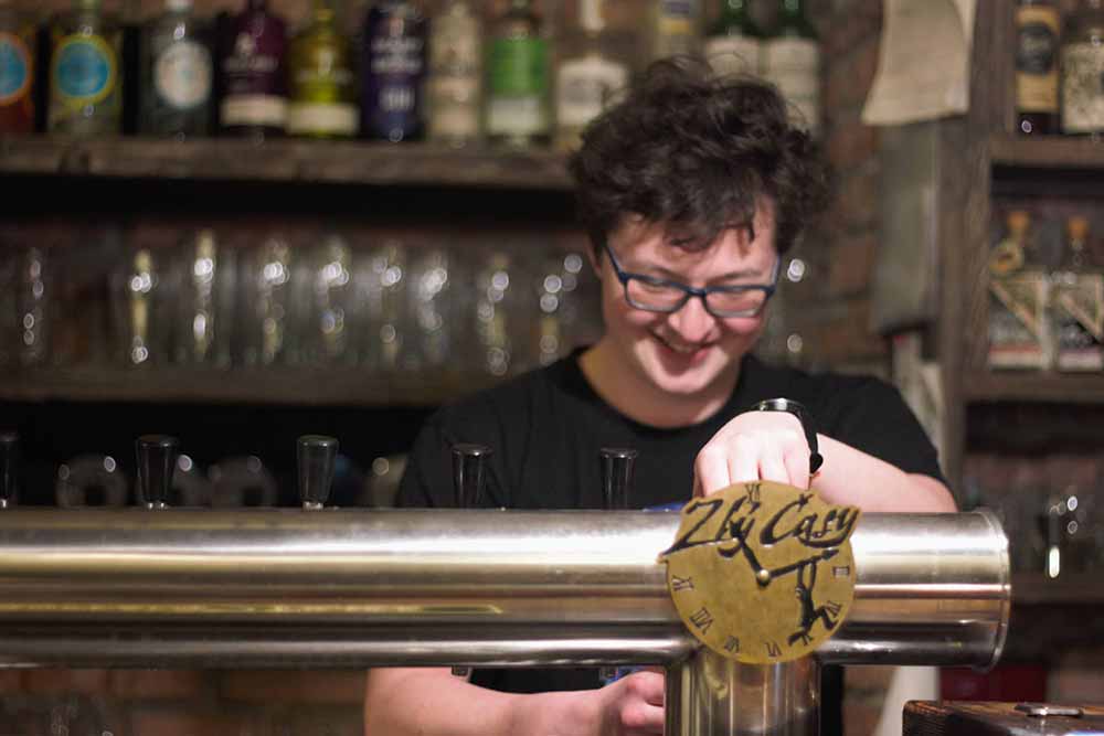 budvar alex vitek tapster czech republic