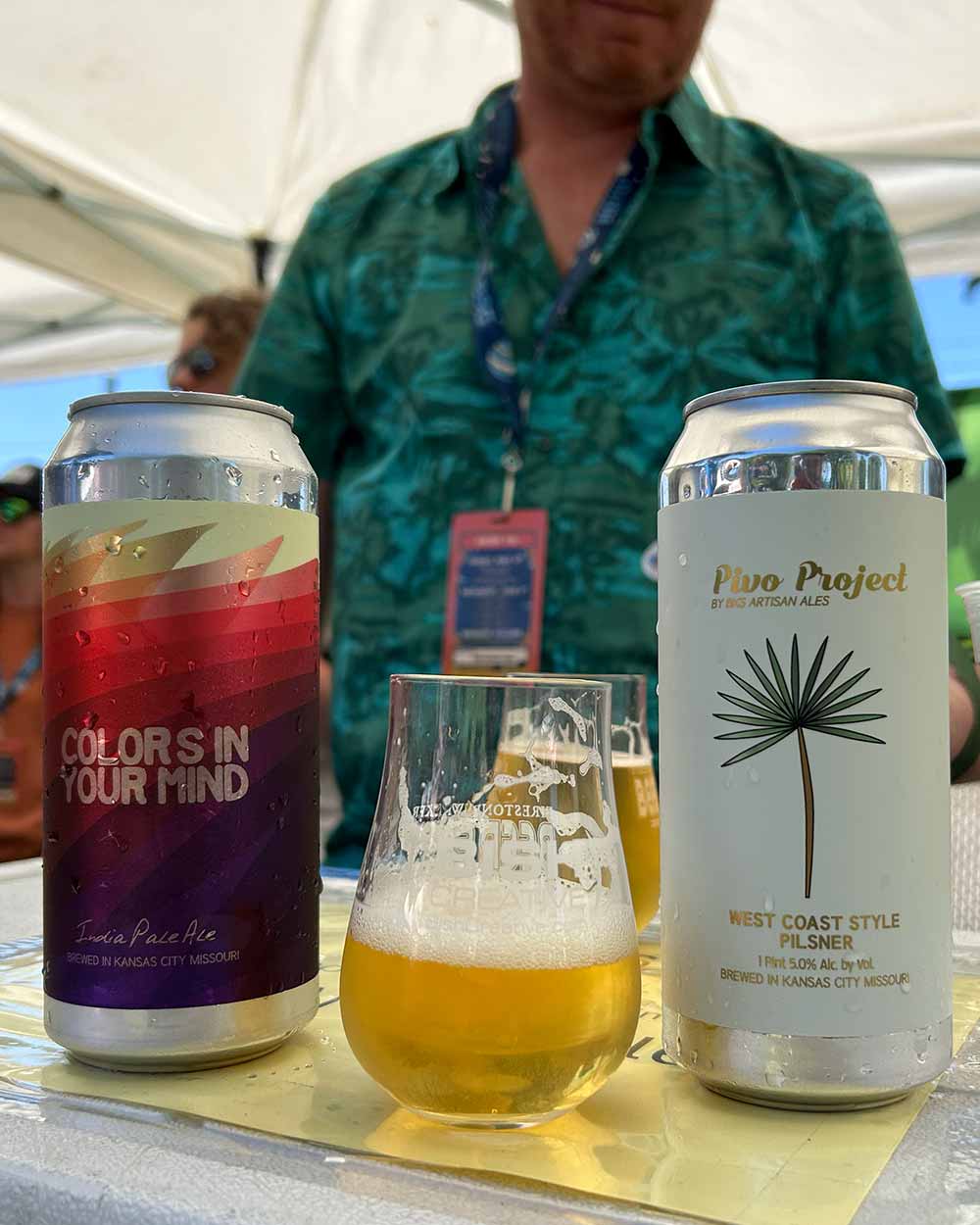 bks artisan ales colors in the wind and west coast-style pilsner firestone walker invitational 2024