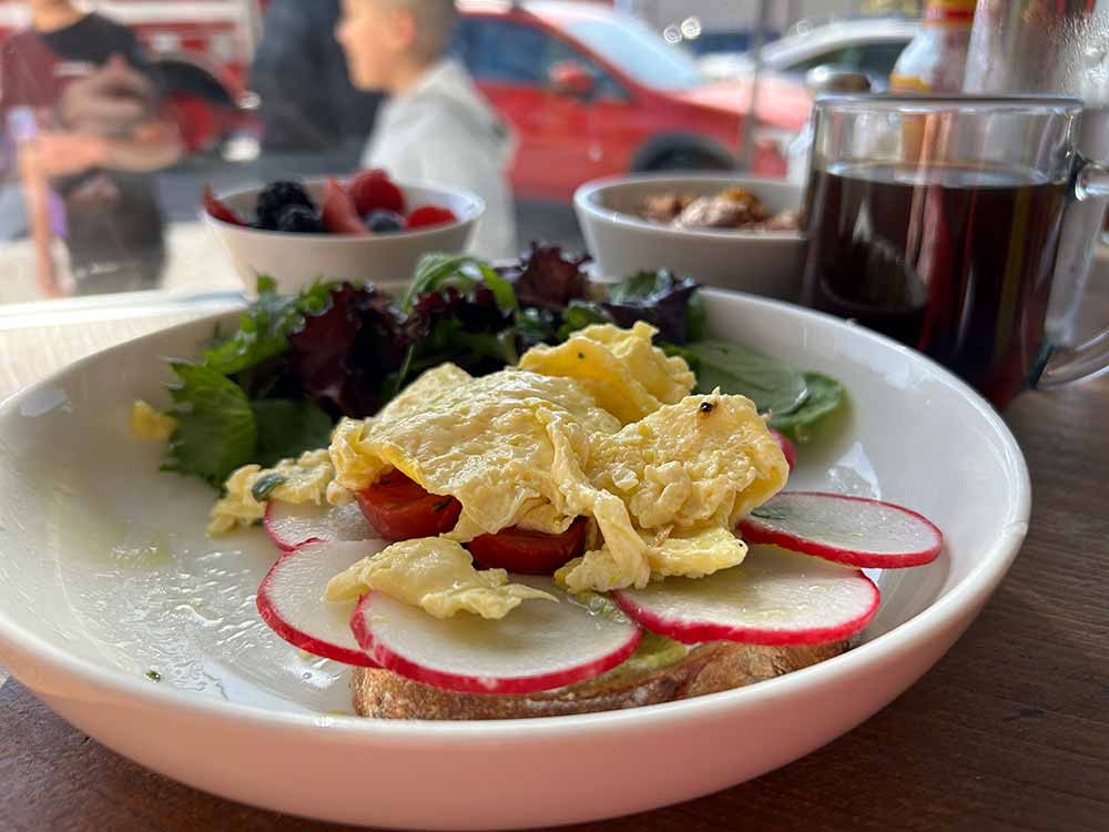paso robles brunch avocado toast