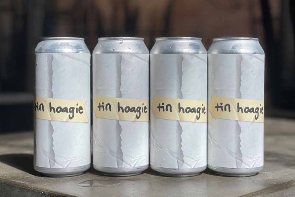 human robot tin hoagie american light lager