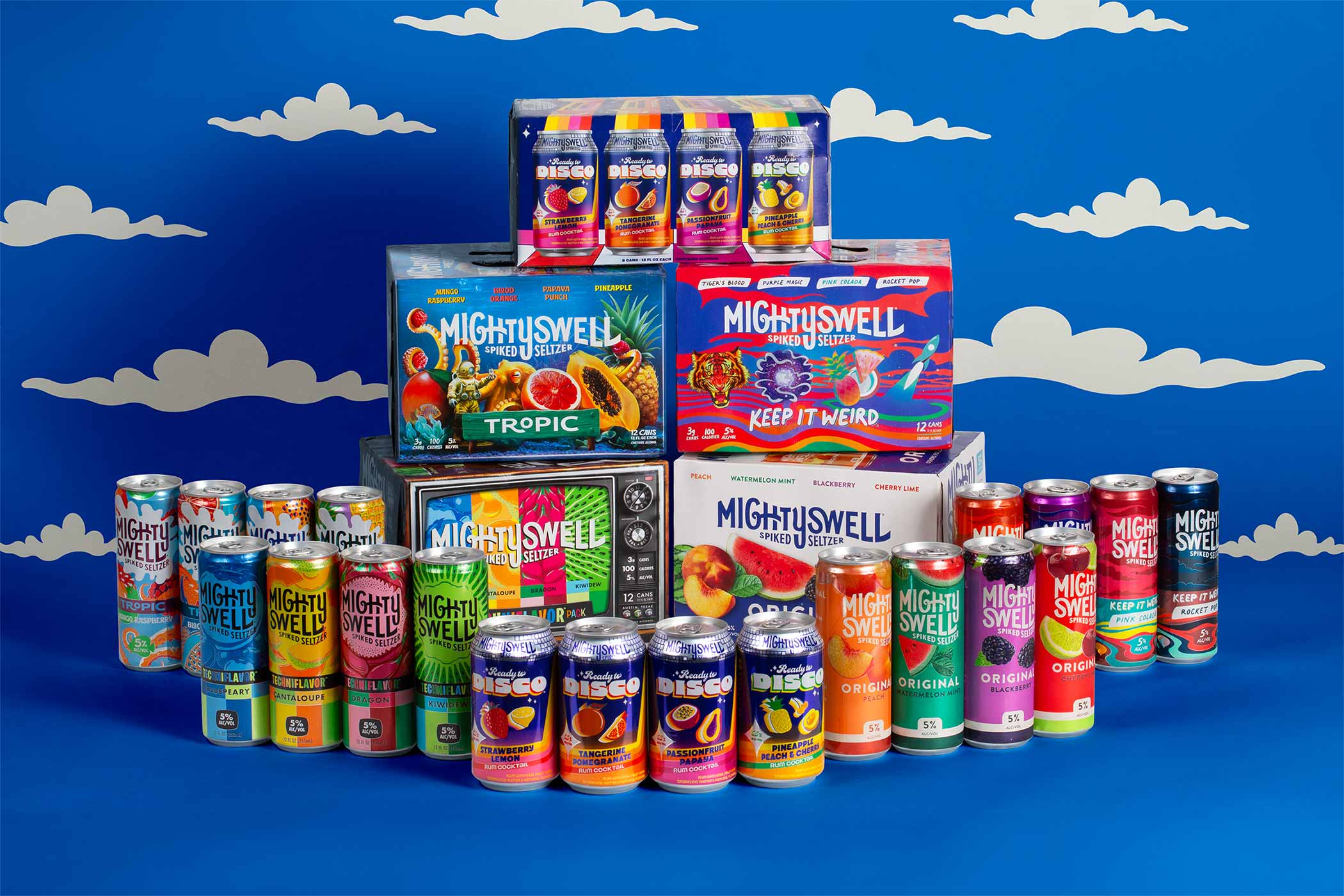 mighty swell lemonati spiked seltzers and spiked spirits