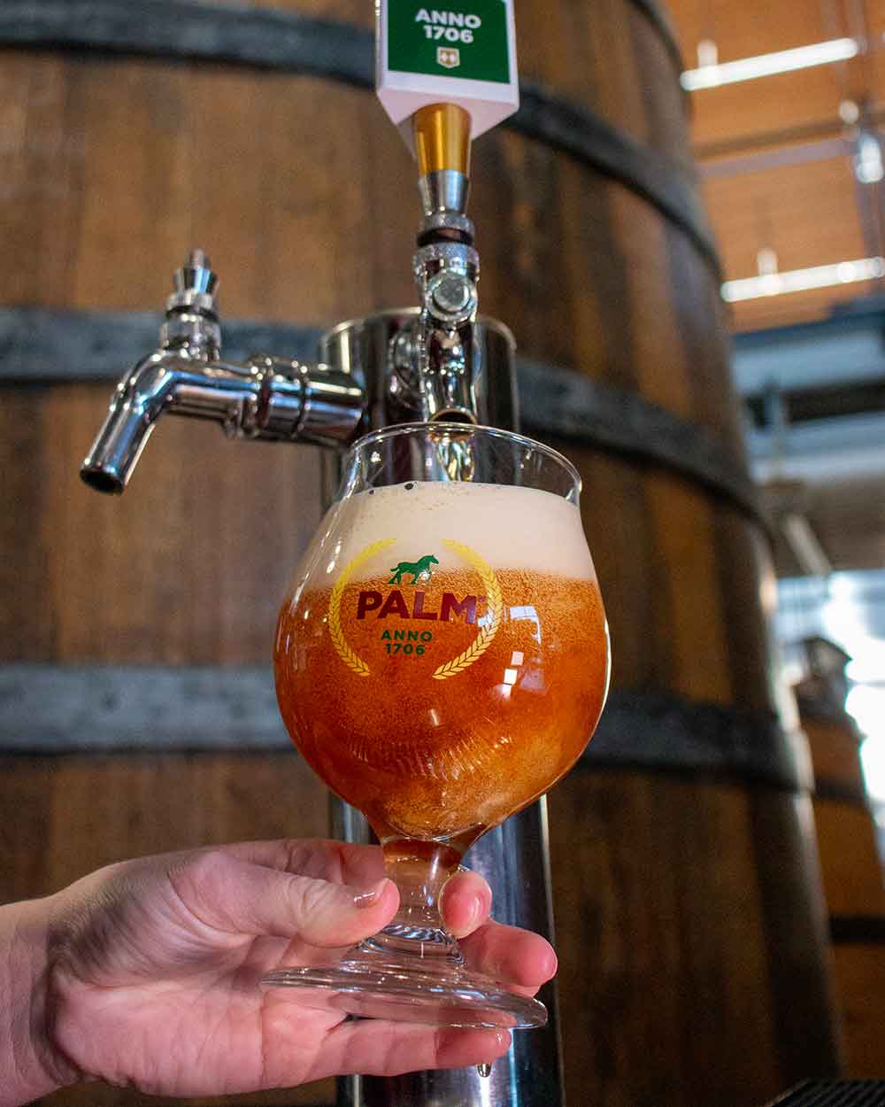 two raods brewing company palm belgian-style ale