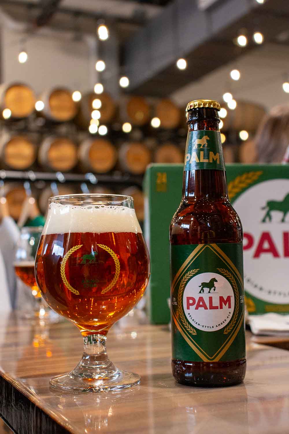 two roads brewing company palm belgian-style ale 